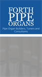 Mobile Screenshot of forthpipeorgans.co.uk